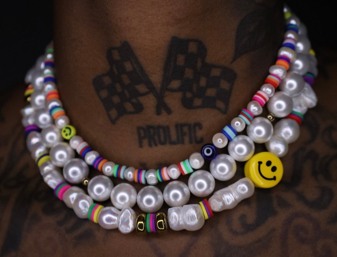 Summerting, Divine Luxe Pearl Beaded Necklace,