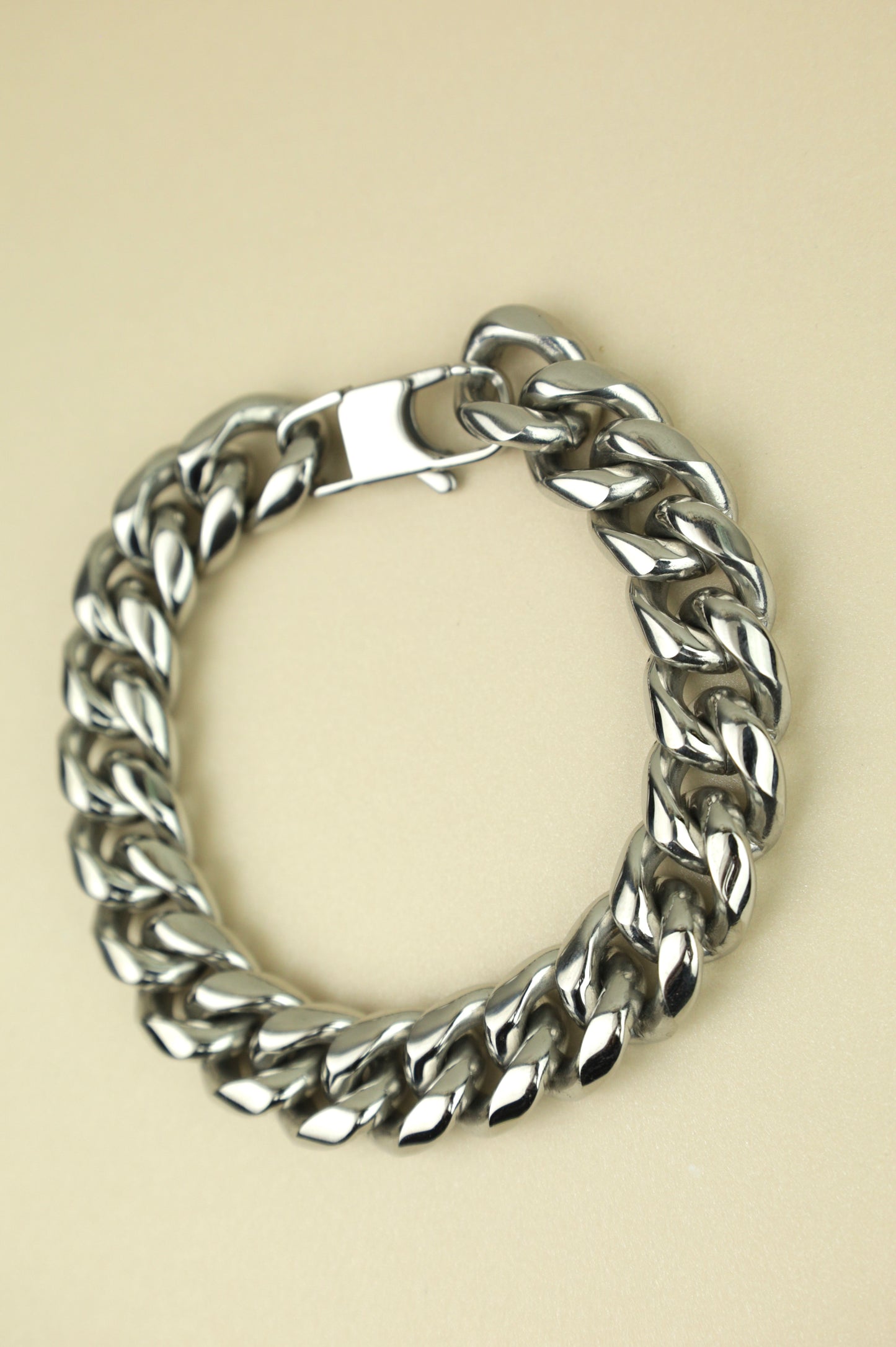 Cuban Link Bracelet in silver