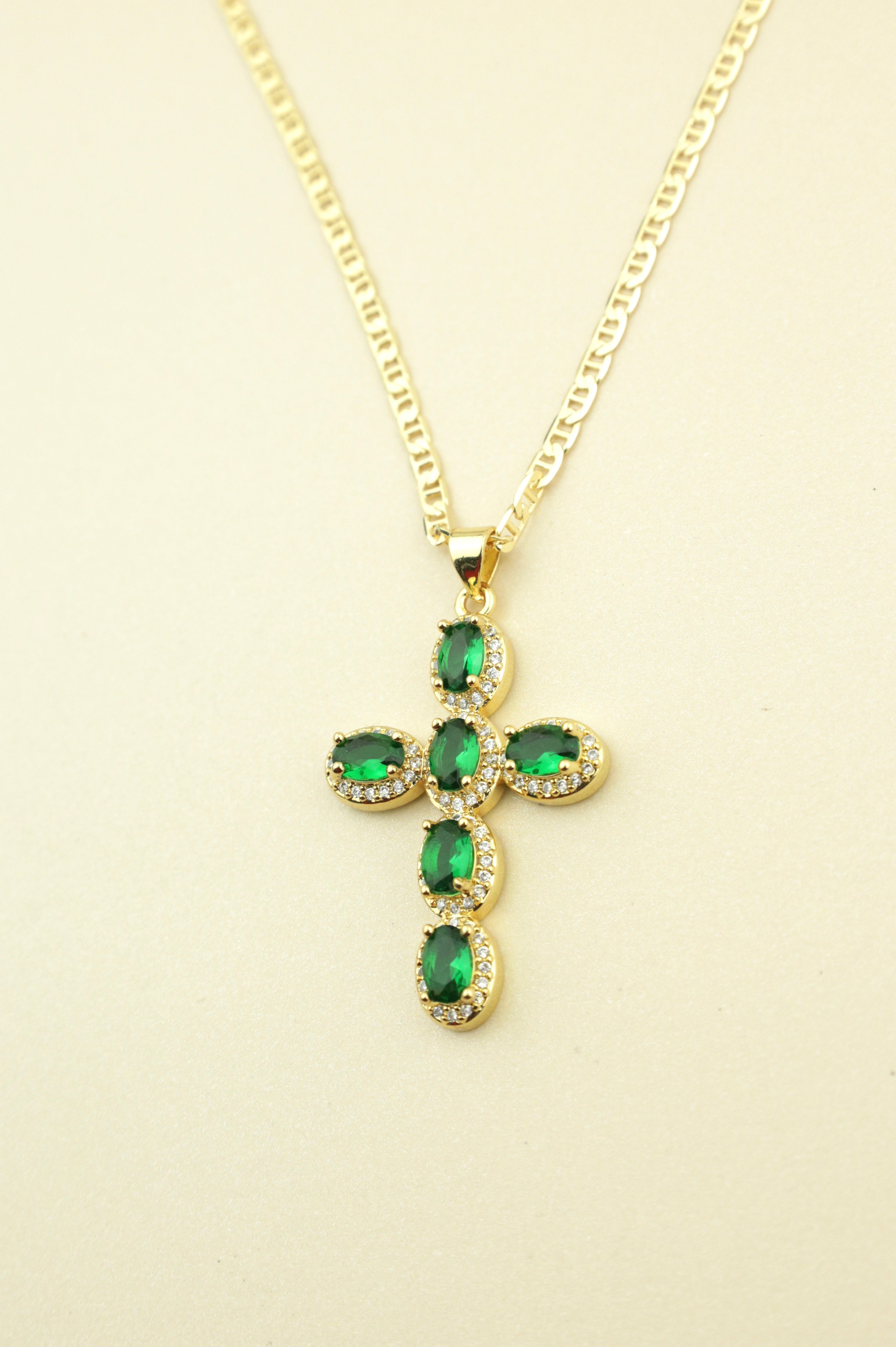 Ion Emerald Green Cross – Ash&Cort