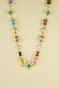 Nile tennis necklace