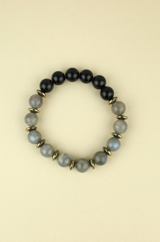 Labradorite Bracelet “Large Beads”