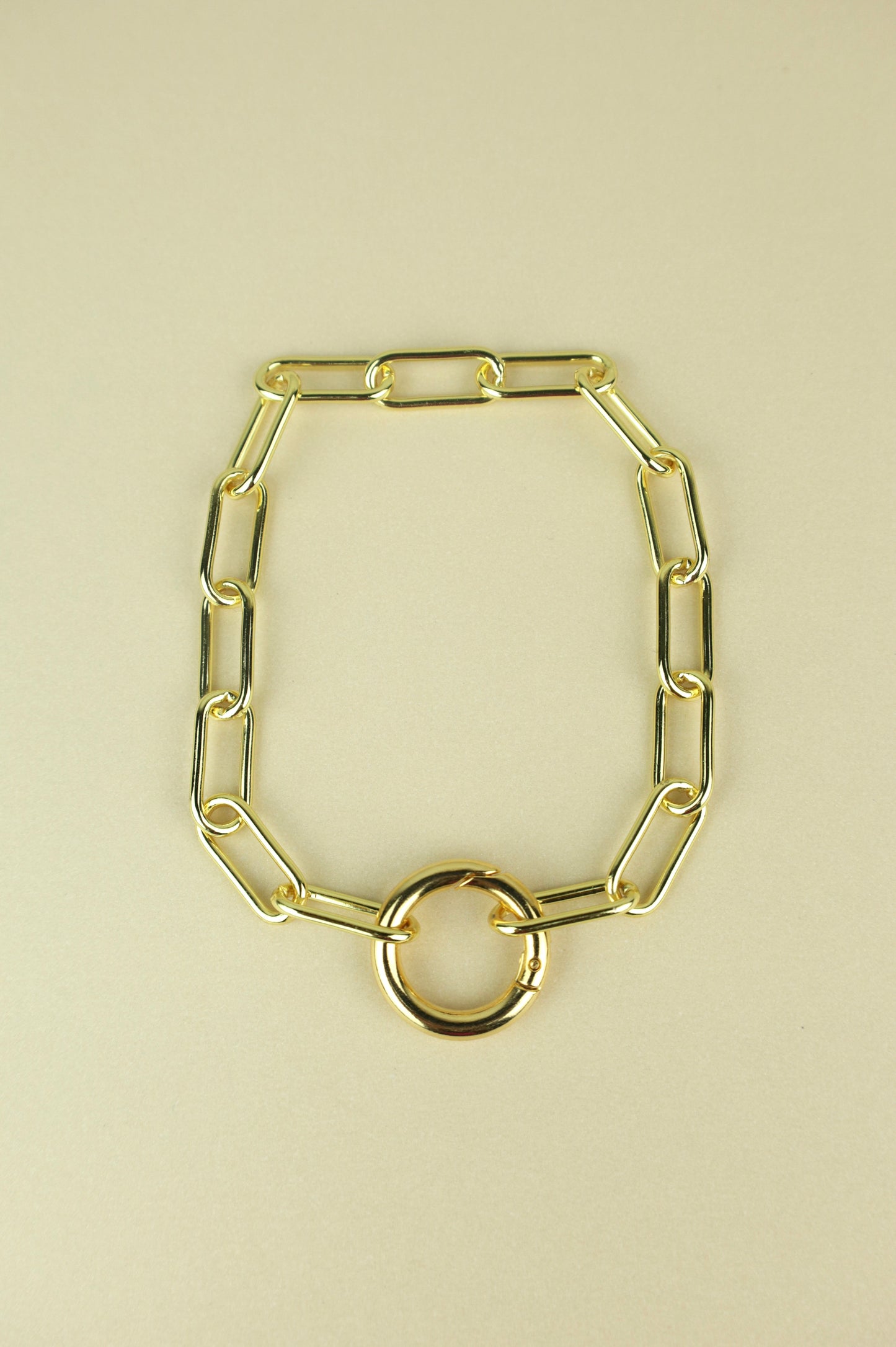 Jean Anklet in gold