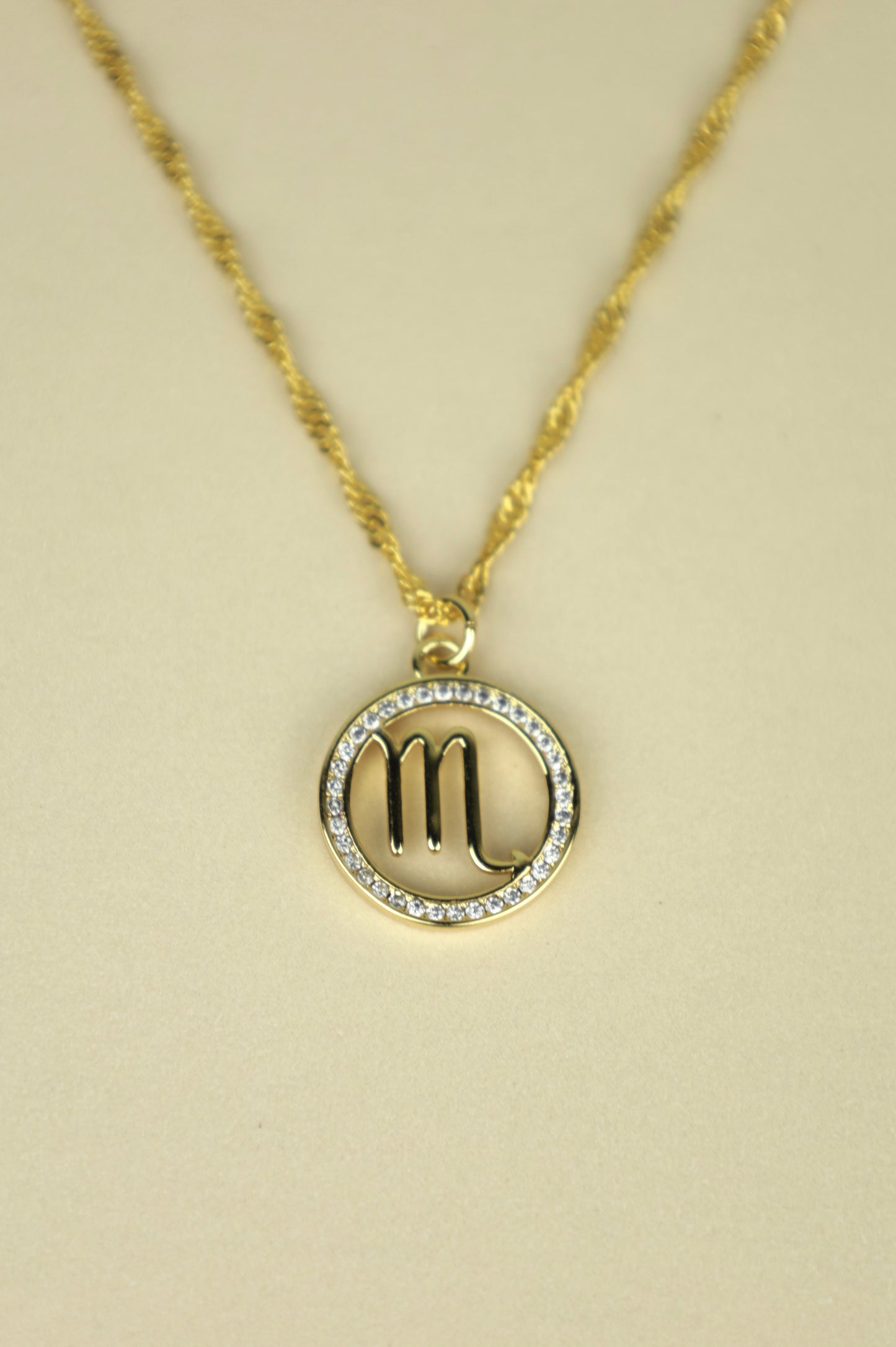 Scorpio Zodiac Necklace