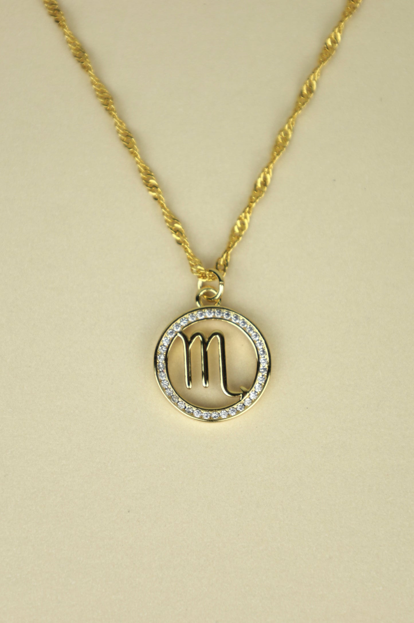 Scorpio Zodiac Necklace