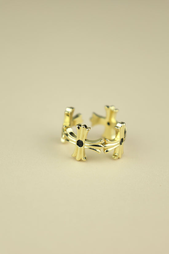 Vita Cross ring