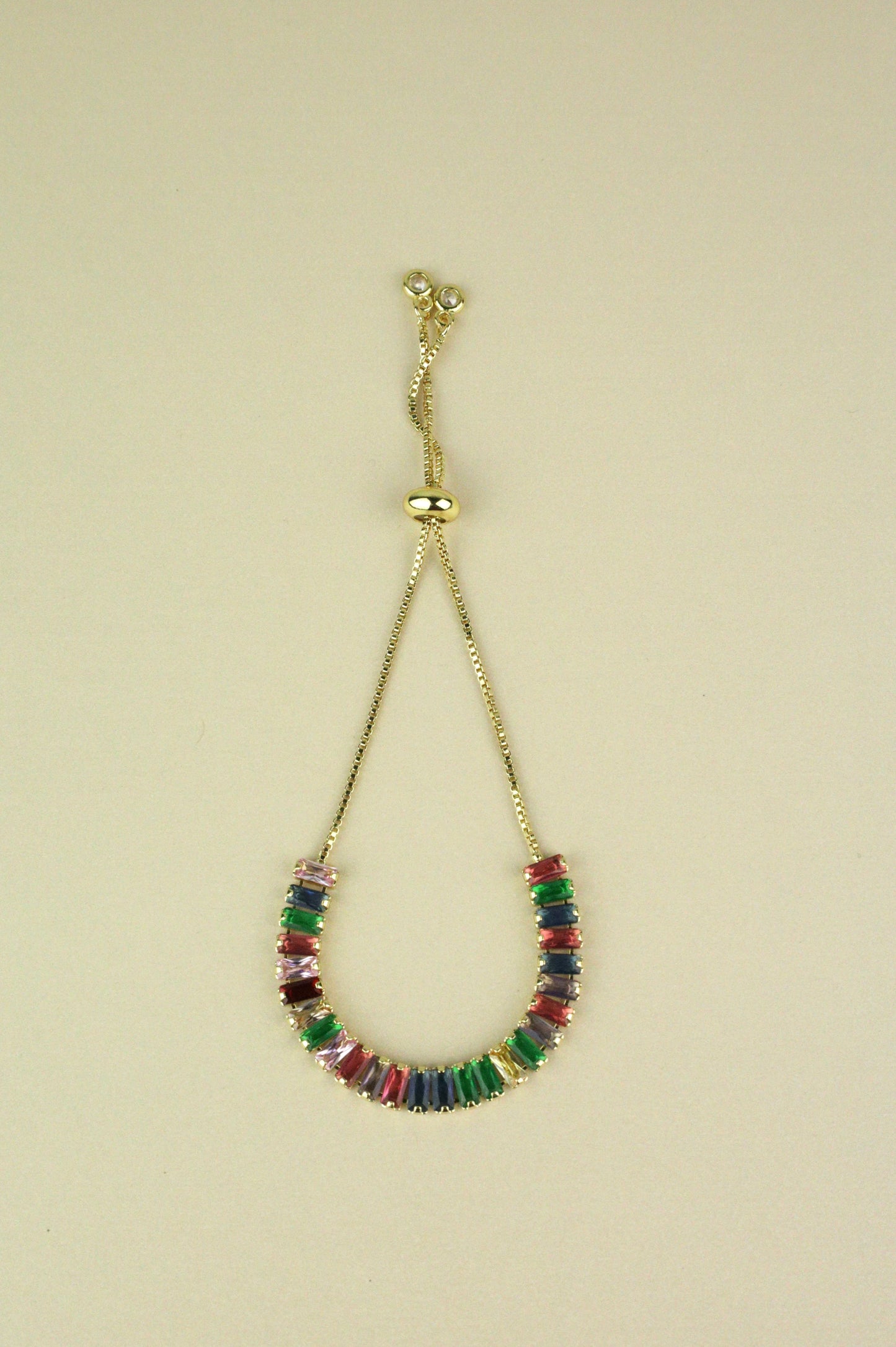 Hathor Baguette Bracelet “Multicolored”