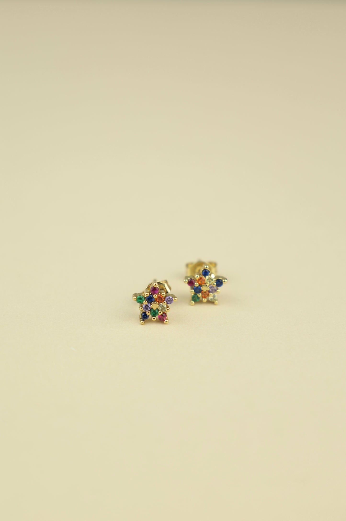 Iris Flower Earrings