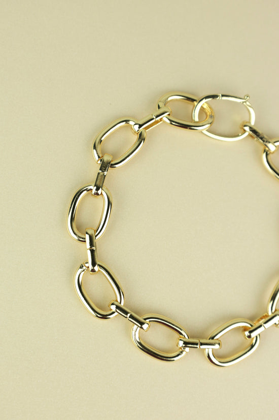 Oshua Anklet in gold
