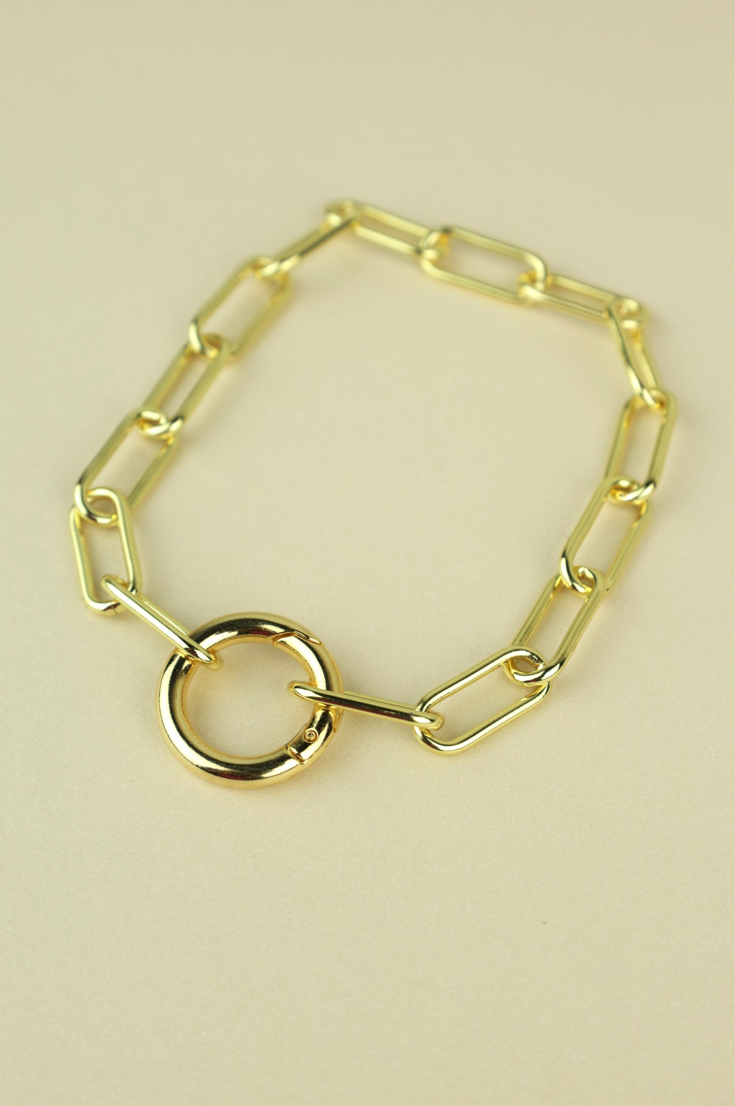 Jean Anklet in gold