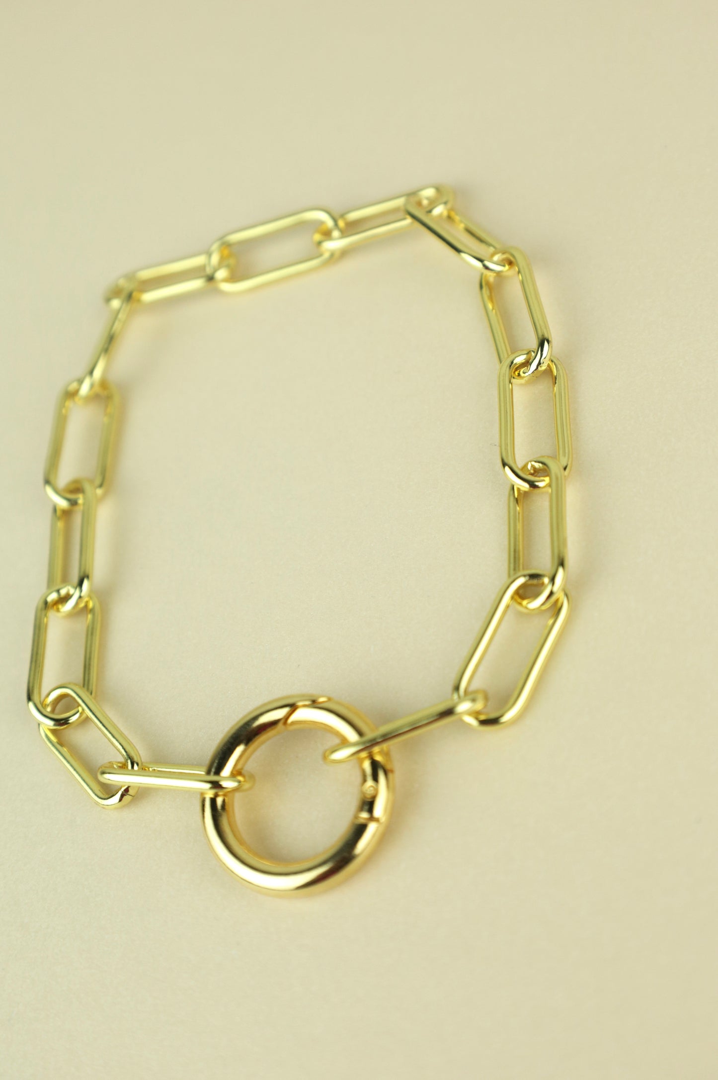 Jean Anklet in gold