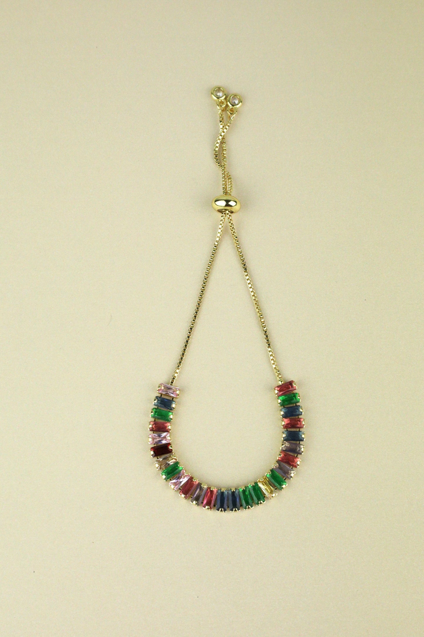 Hathor Baguette Bracelet “Multicolored”