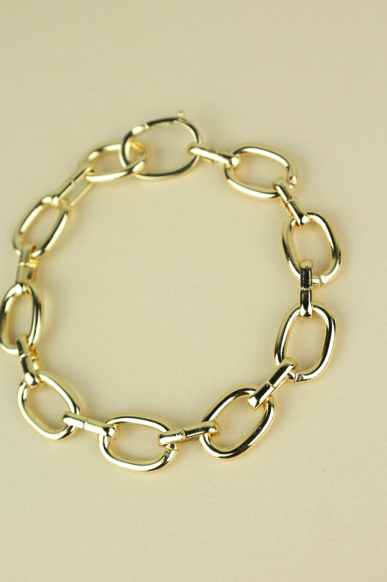 Oshua Anklet in gold