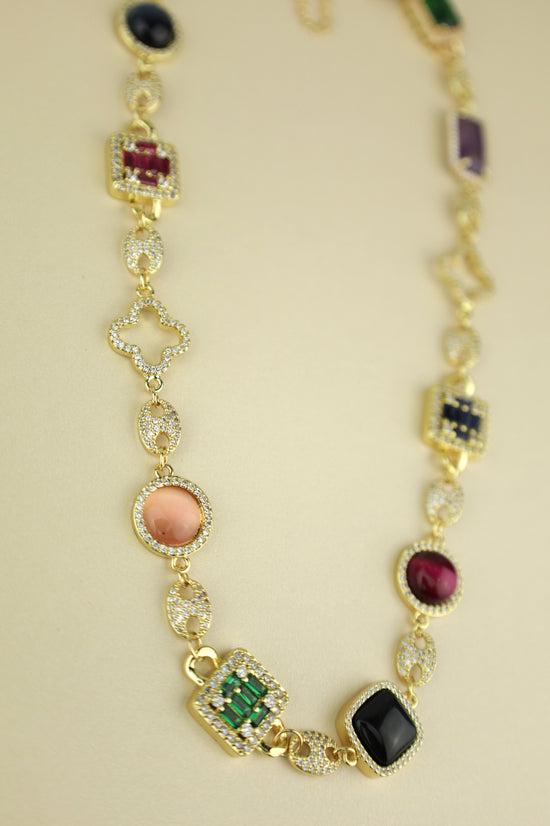 EOS tennis necklace