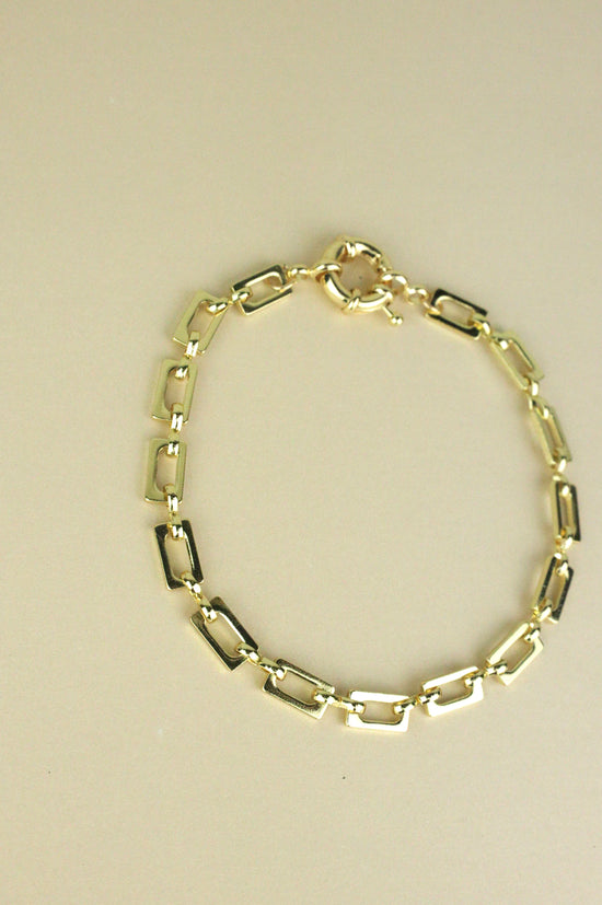 Goldie square anklet