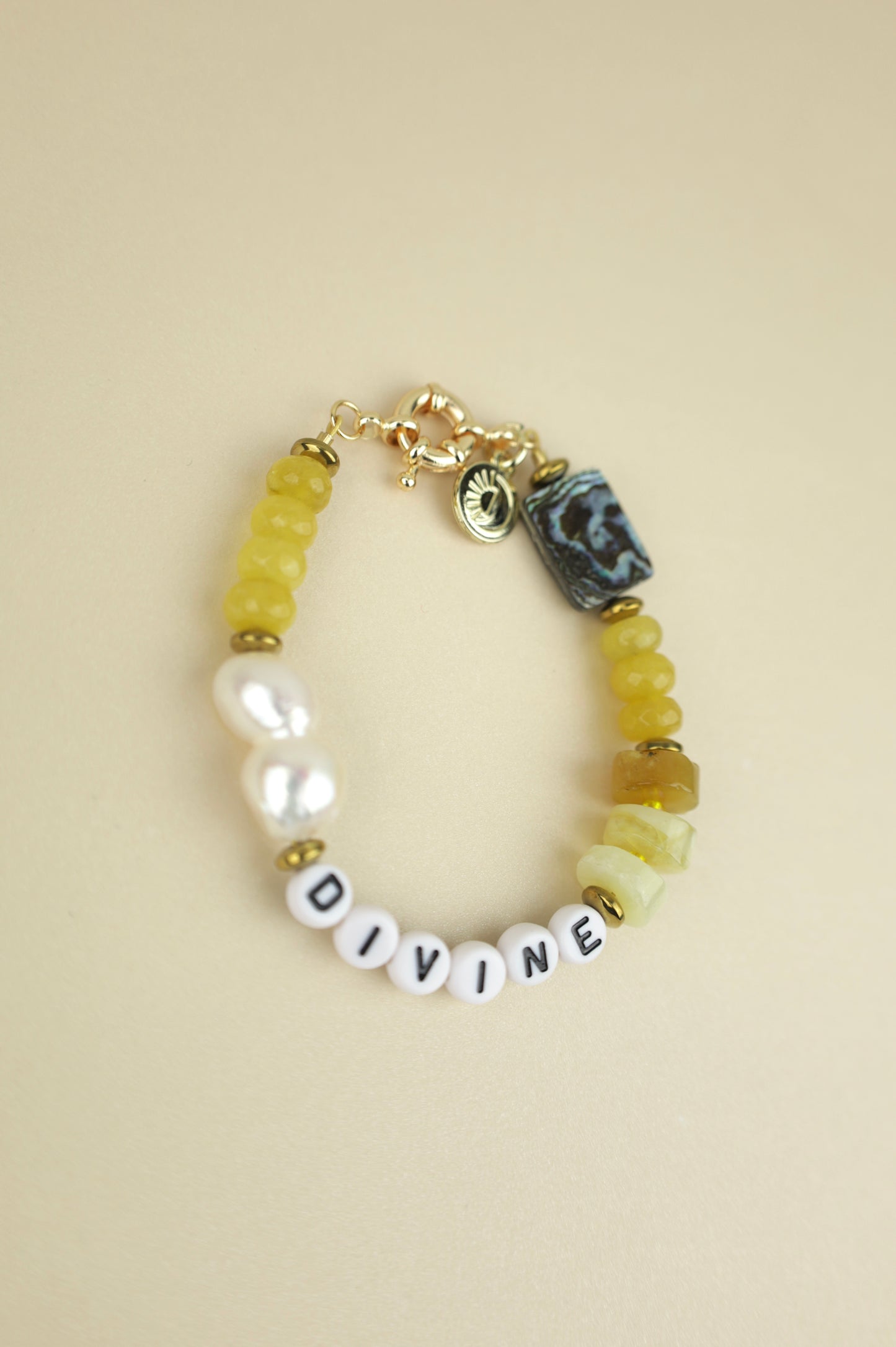 DIVINE Affirmation Beaded Bracelet