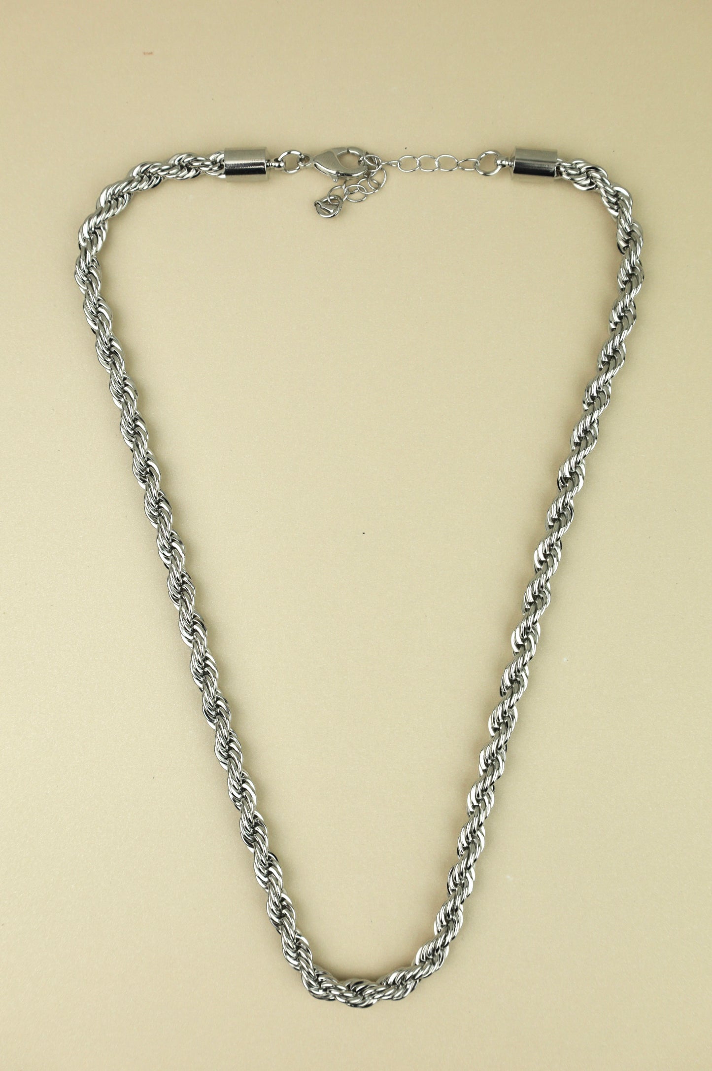 Ken Rope Necklace in silver