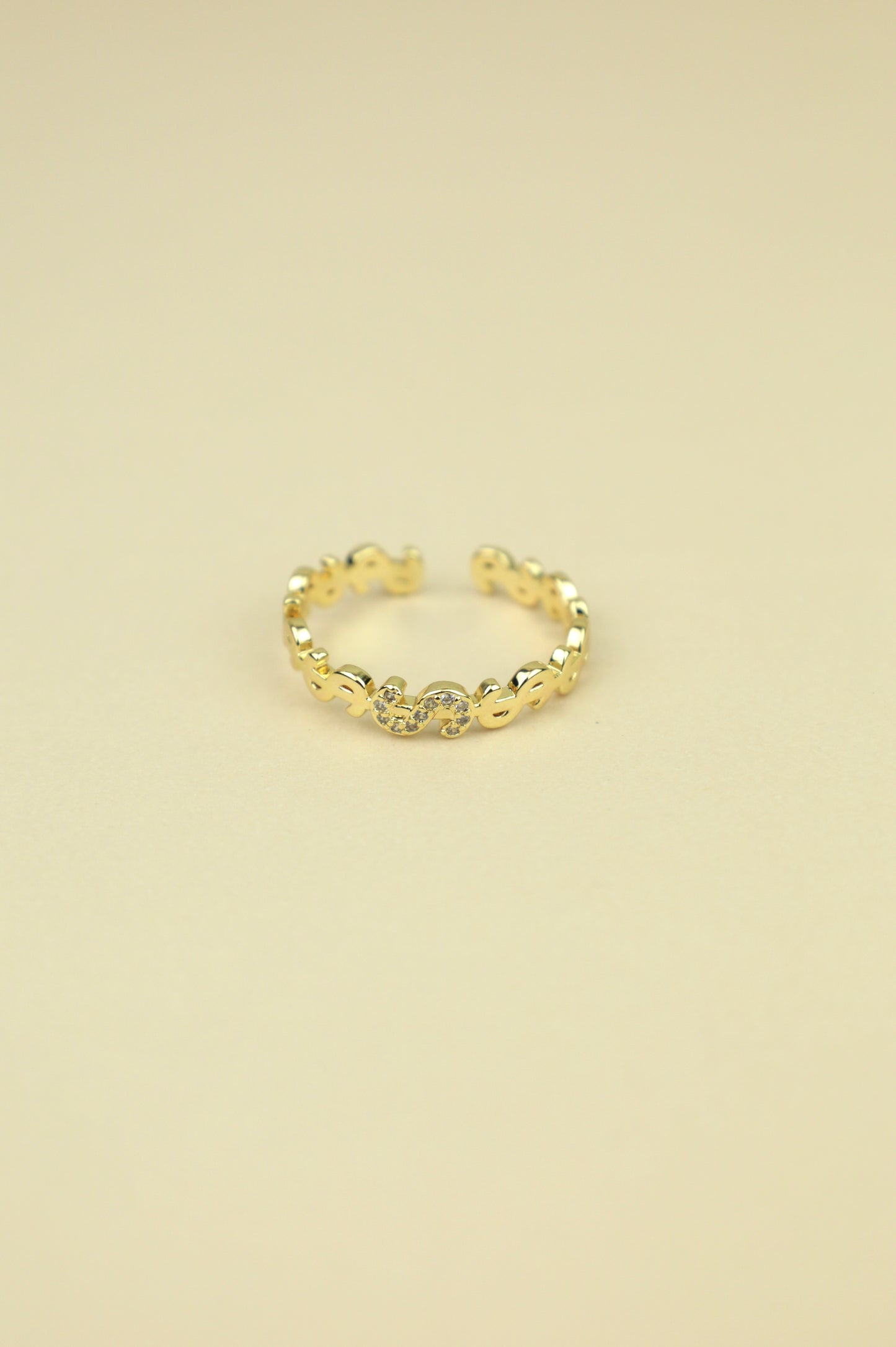 Money Ring in gold