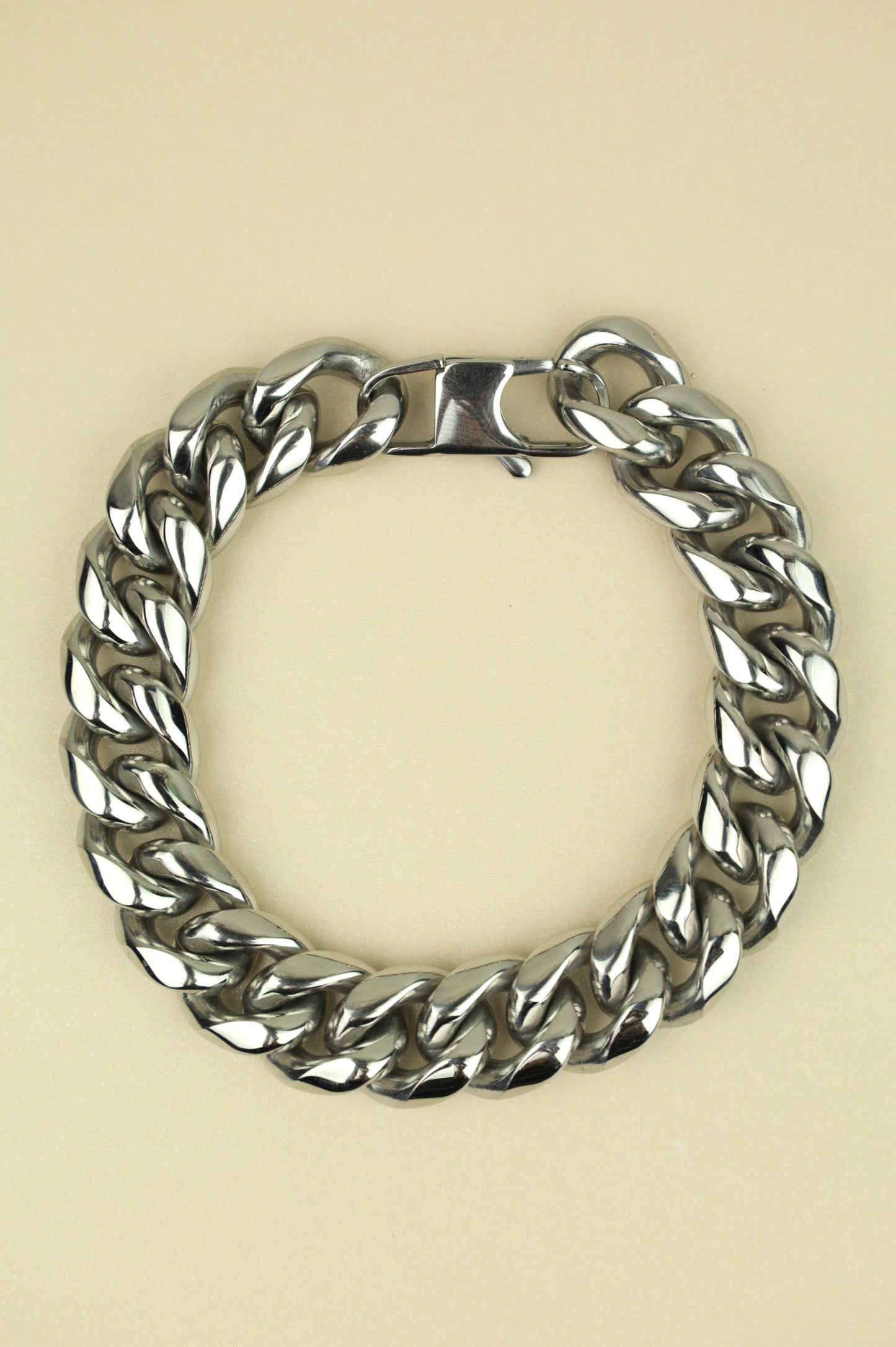 Cuban Link Bracelet in silver