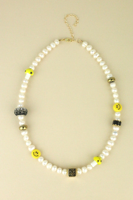 Tidwell Beaded pearl necklace