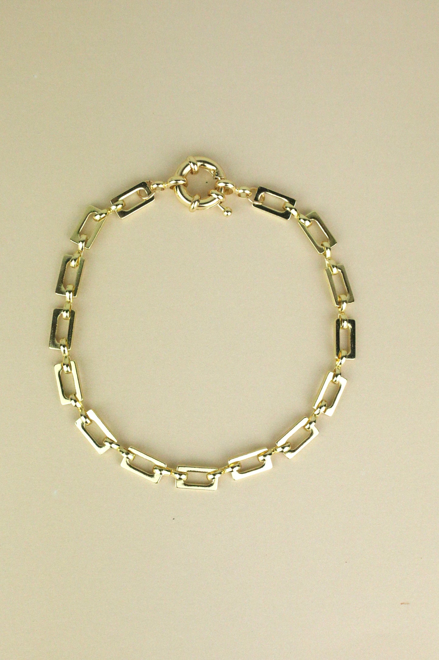 Goldie square anklet