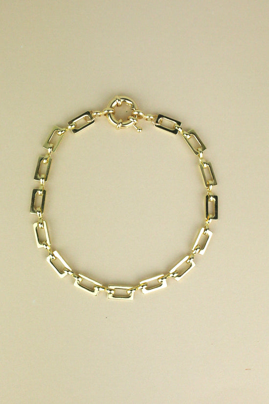Goldie square anklet
