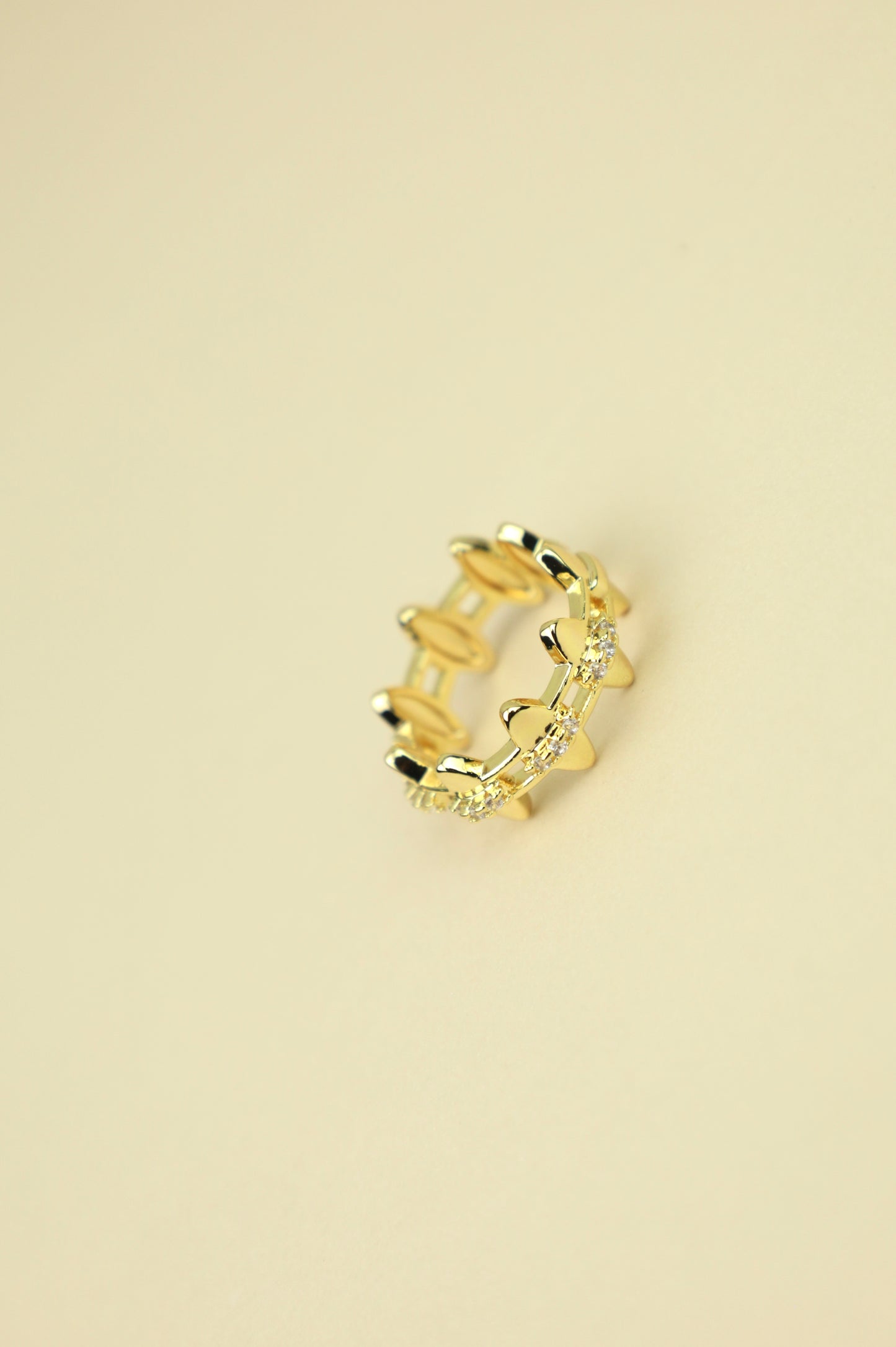 Crown ring in Gold