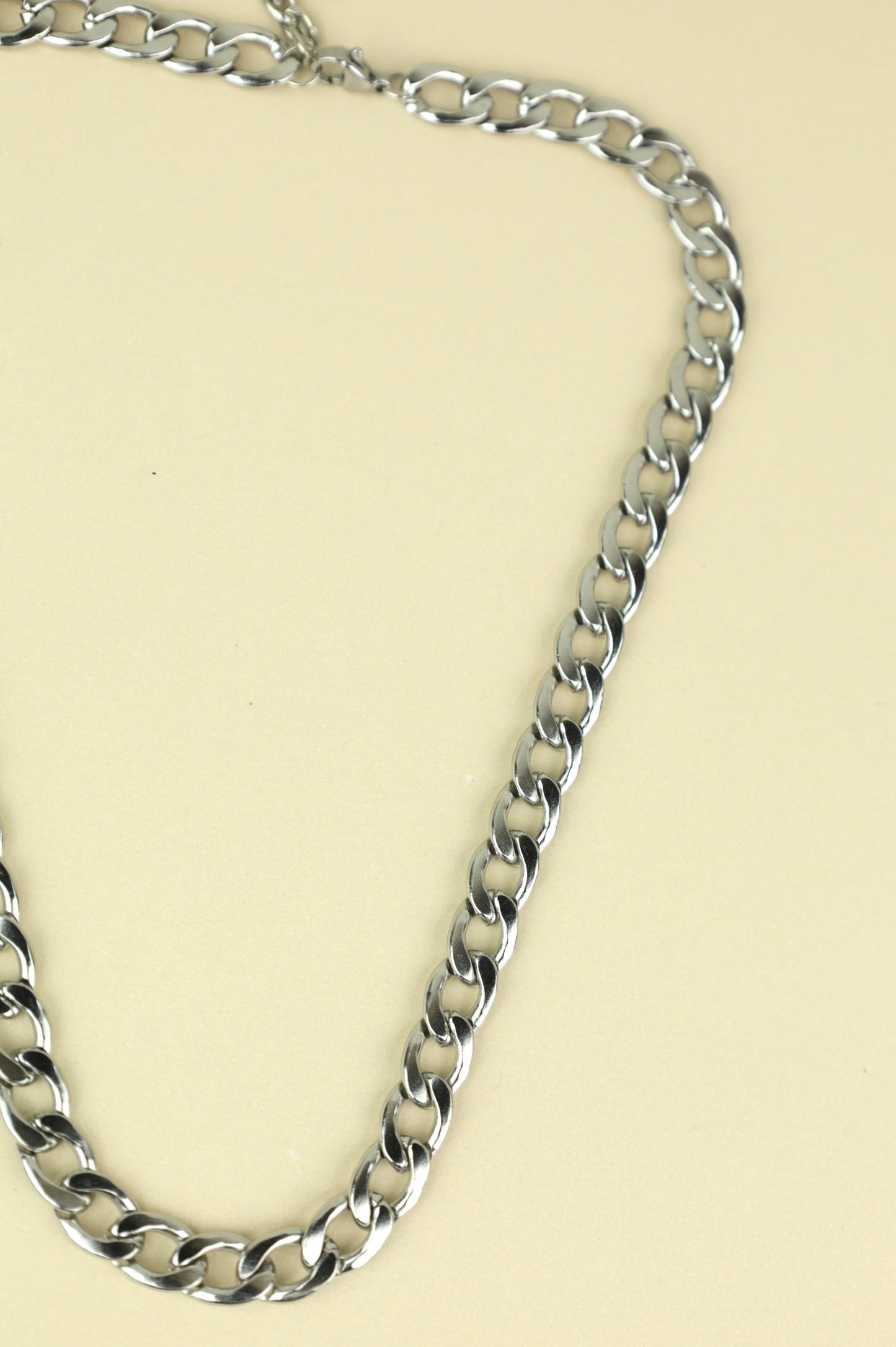 Cuban Choker in silver
