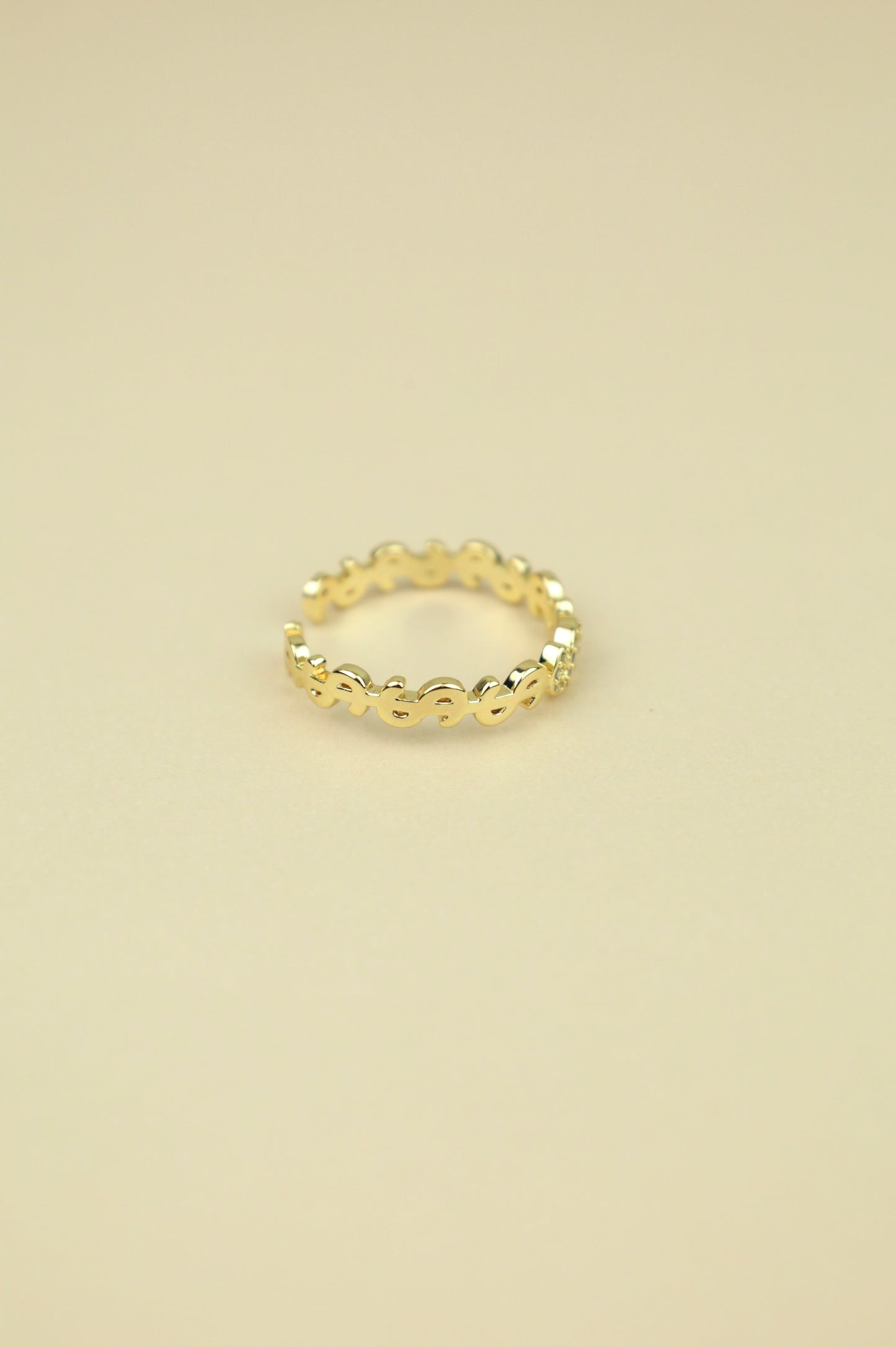 Money Ring in gold