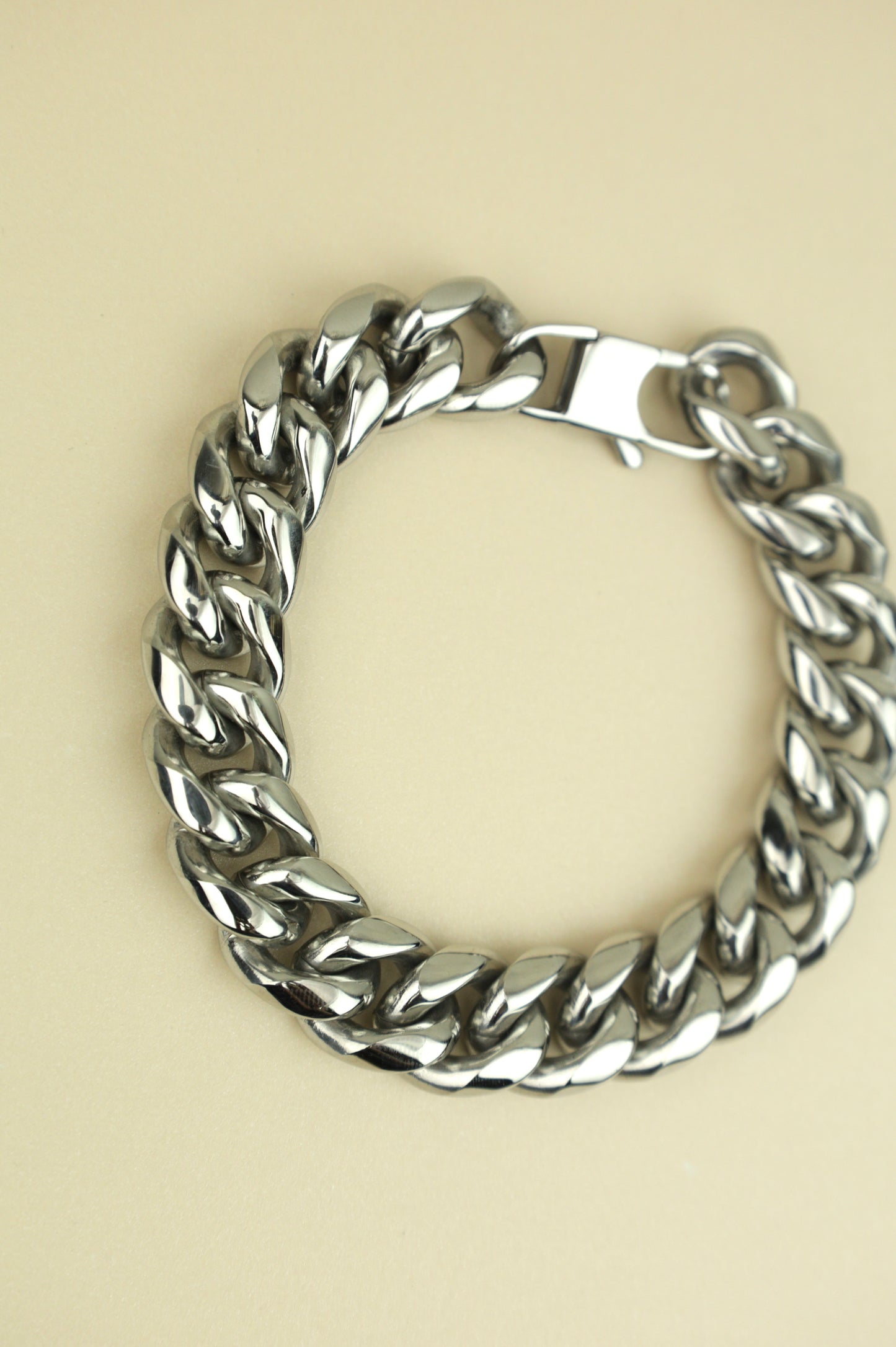 Cuban Link Bracelet in silver
