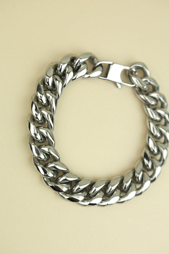 Cuban Link Bracelet in silver
