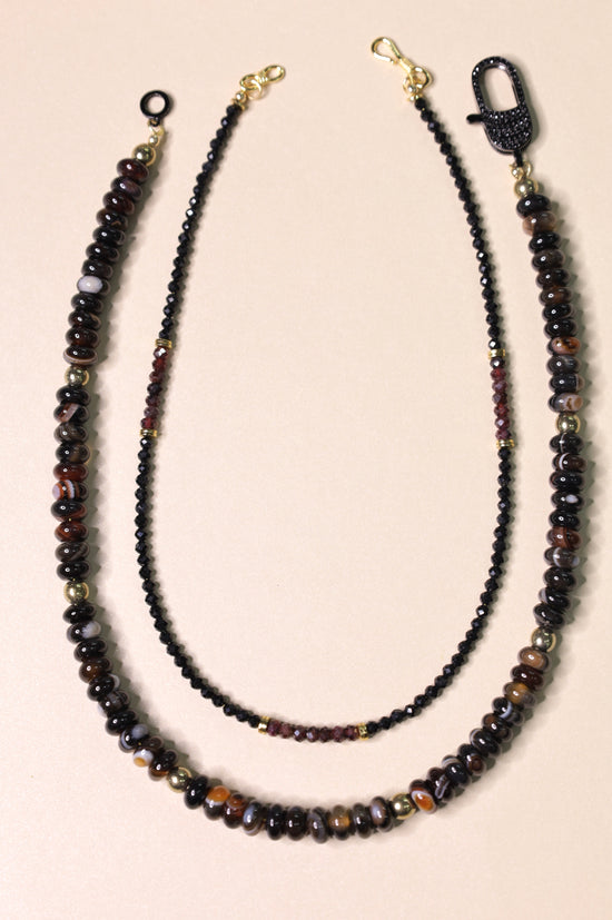Purple Beads Ladies Beaded Necklace Set, Size: Adjustable at Rs 1600/set in  Hanumangarh
