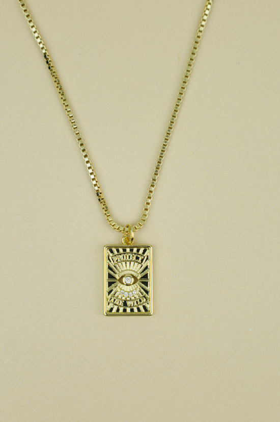 Protect The Wild necklace in gold
