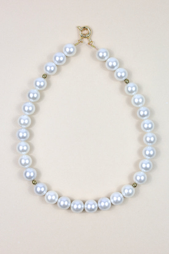 Neo Beaded Mother of Pearl necklace