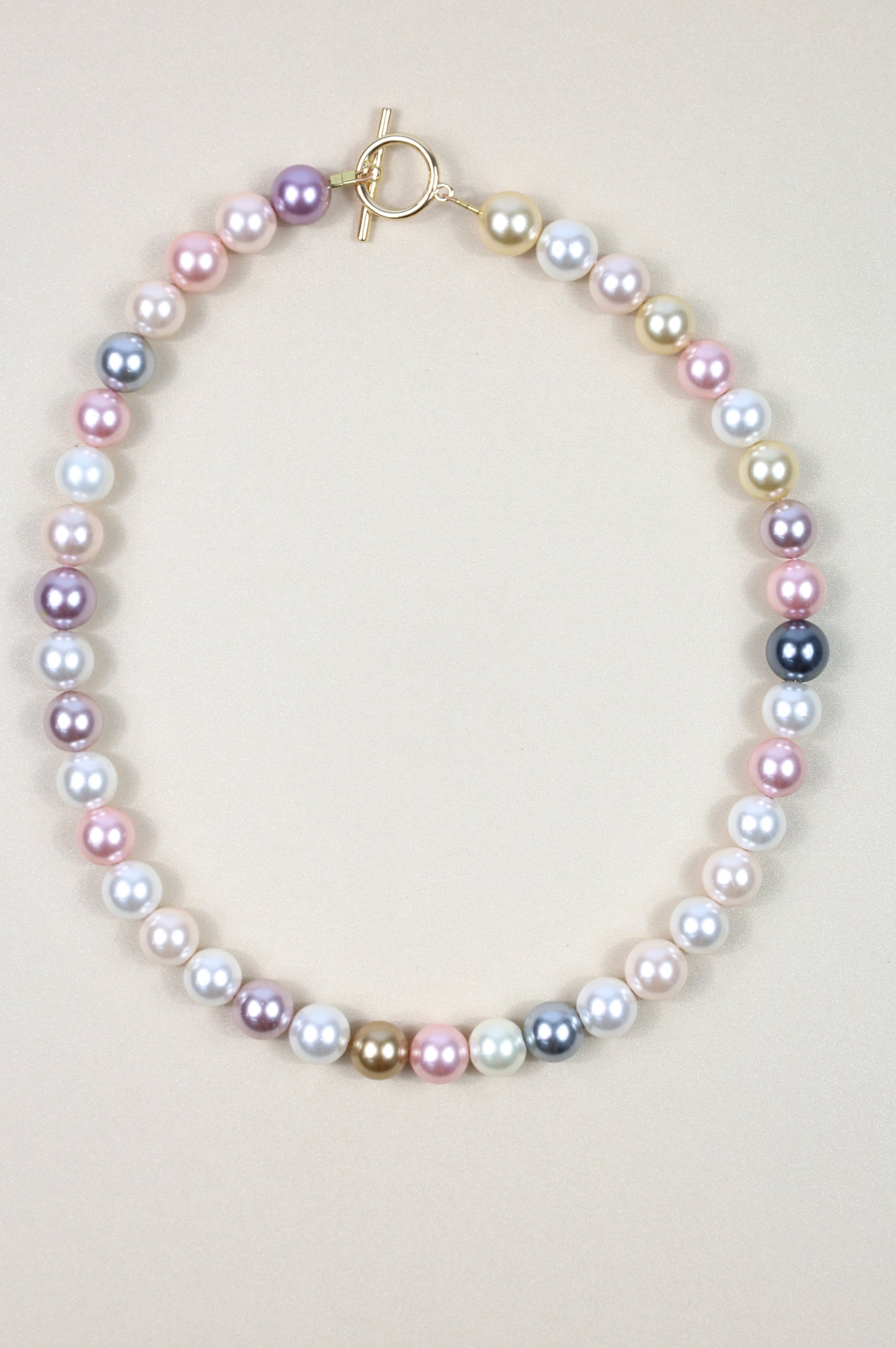 Load image into Gallery viewer, Neo Multi Beaded Pearl Necklace
