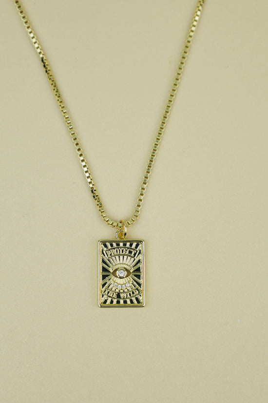 Protect The Wild necklace in gold
