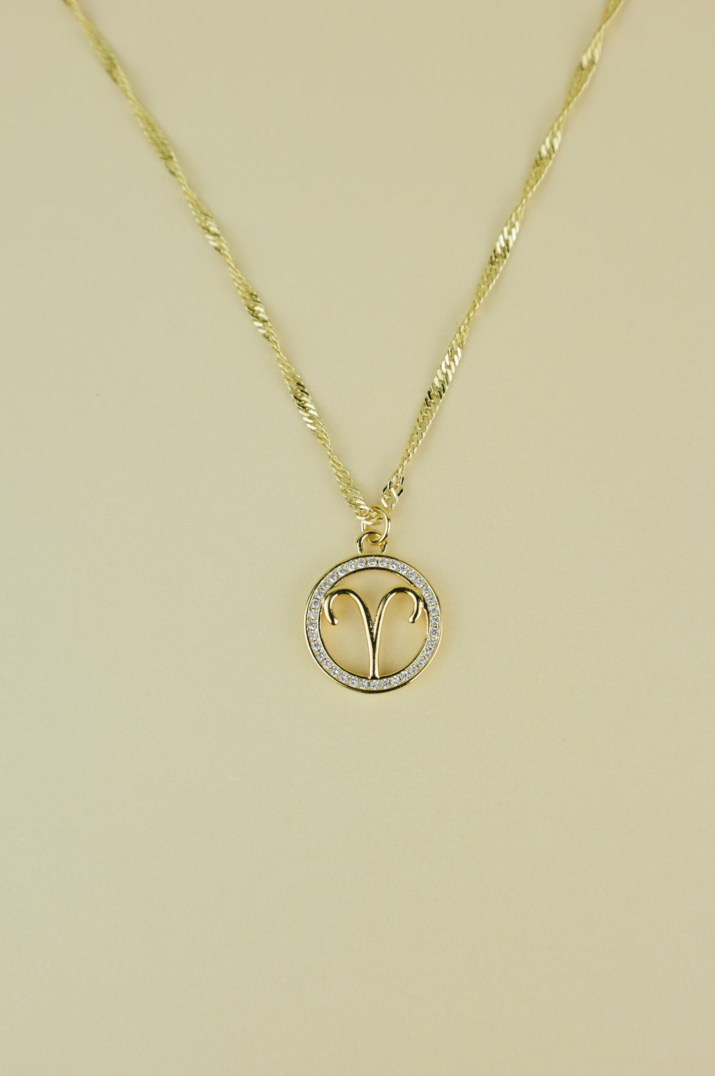 Aries Zodiac Necklace