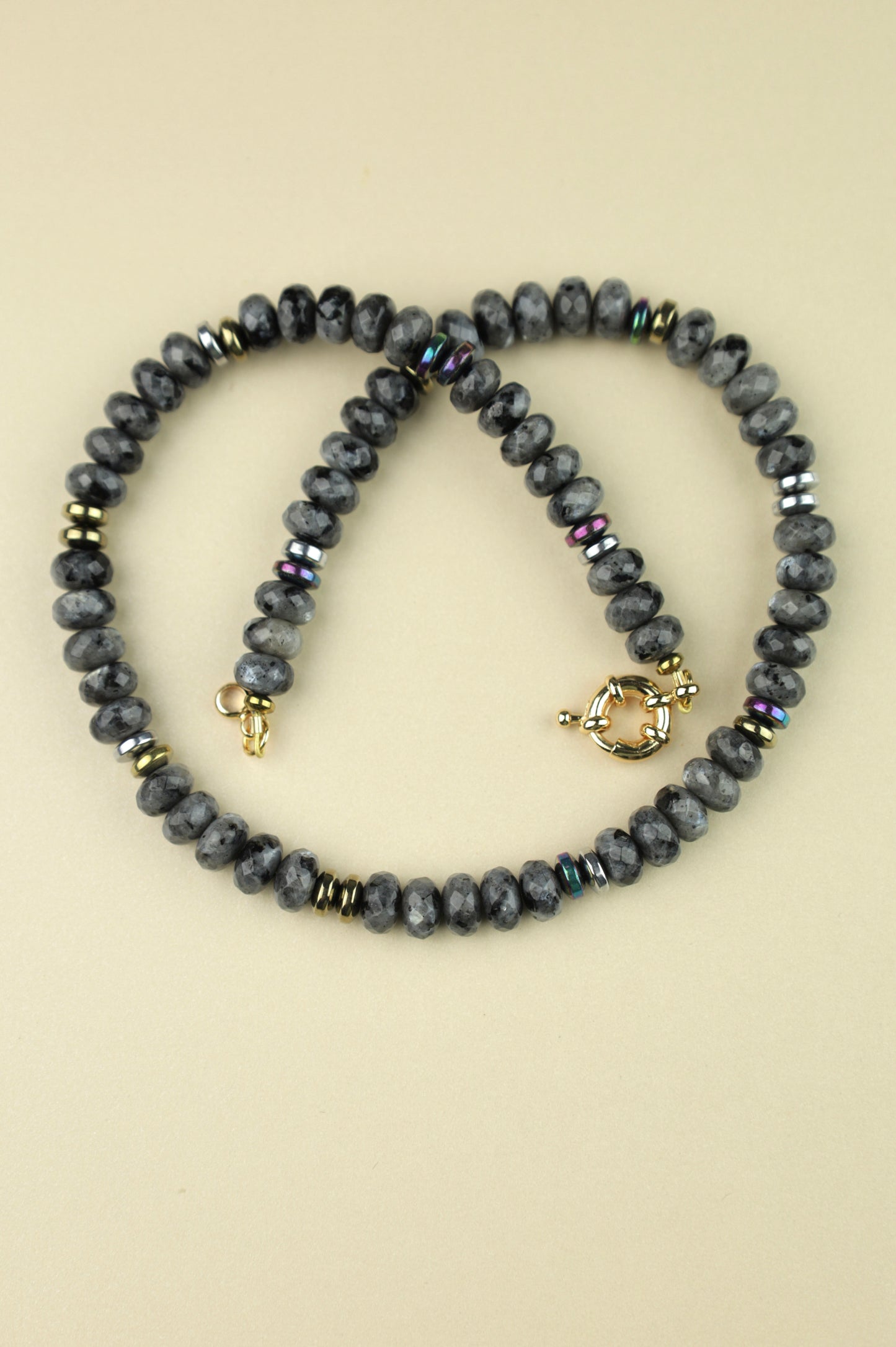 Labradorite online beaded necklace
