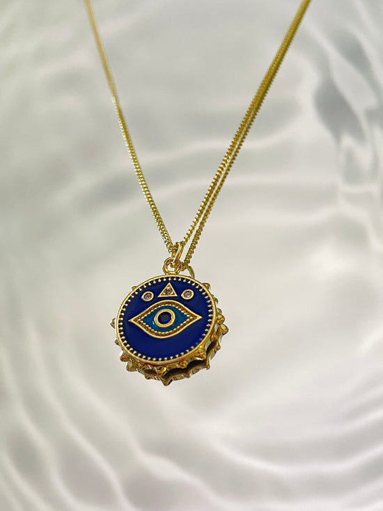 Blue Evil Eye necklace