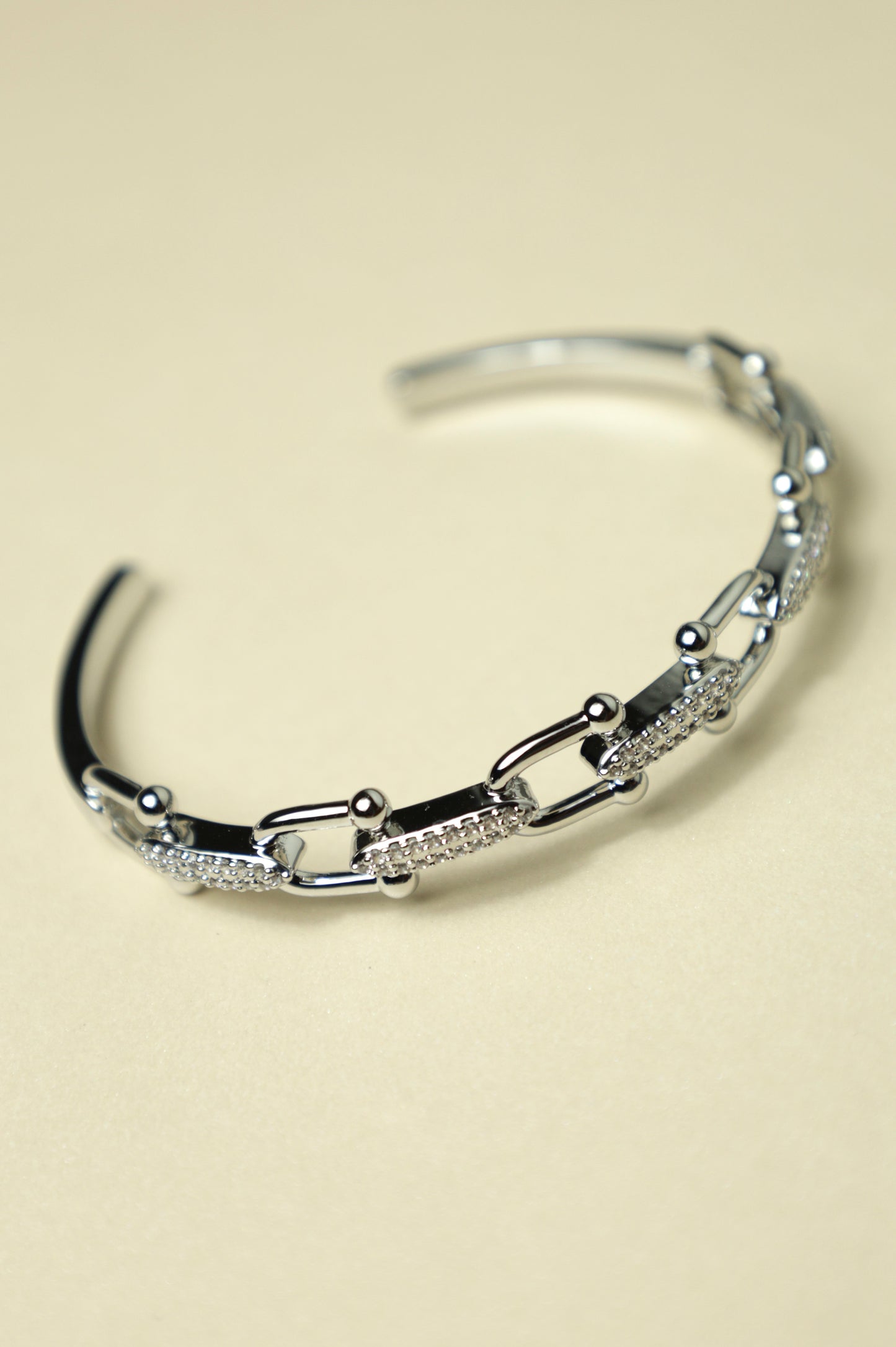 Ken Silver Link Bracelet