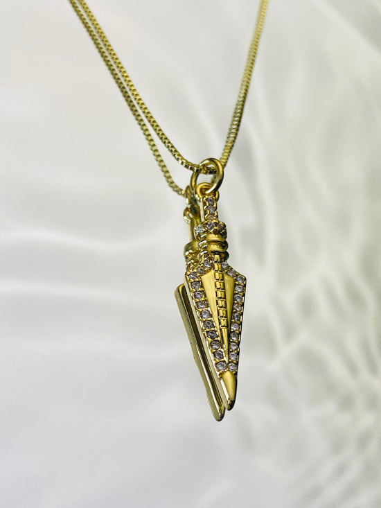 Highly Protected Arrowhead Necklace