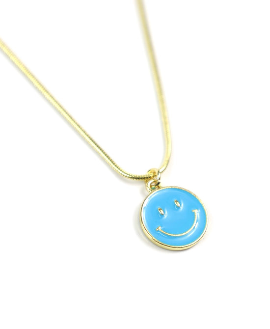 Load image into Gallery viewer, Sky Blue Smiley
