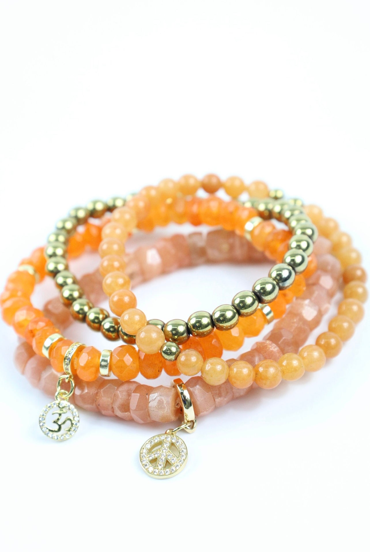 Peace and Blessings Bracelet Set
