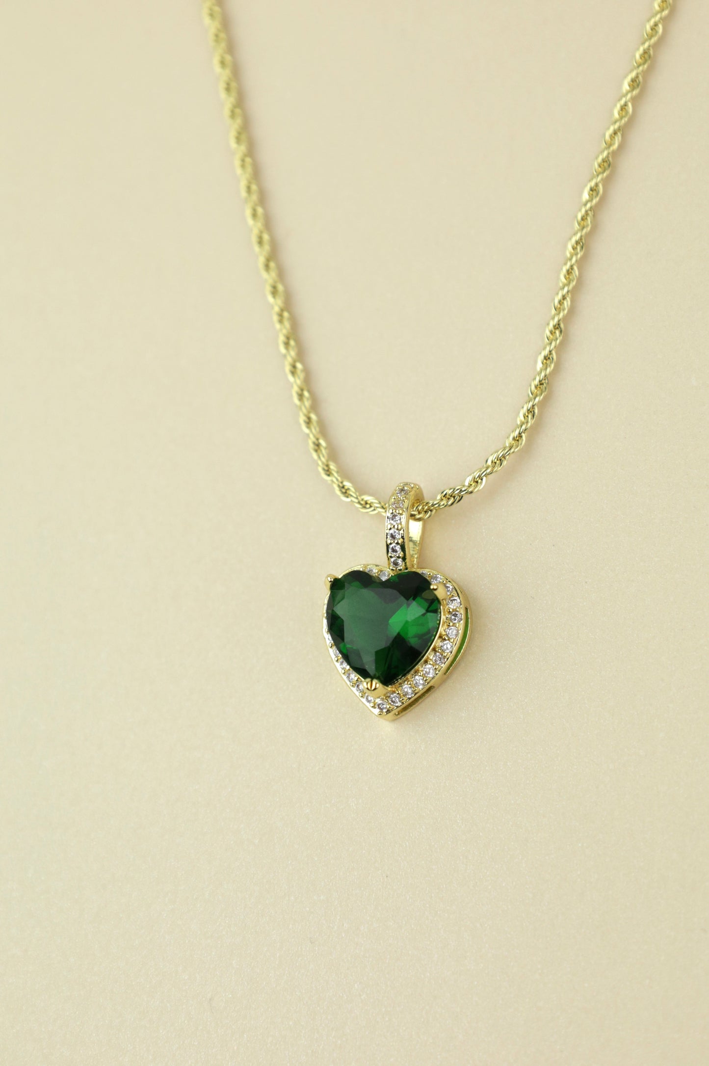 Amelia Heart “Green”