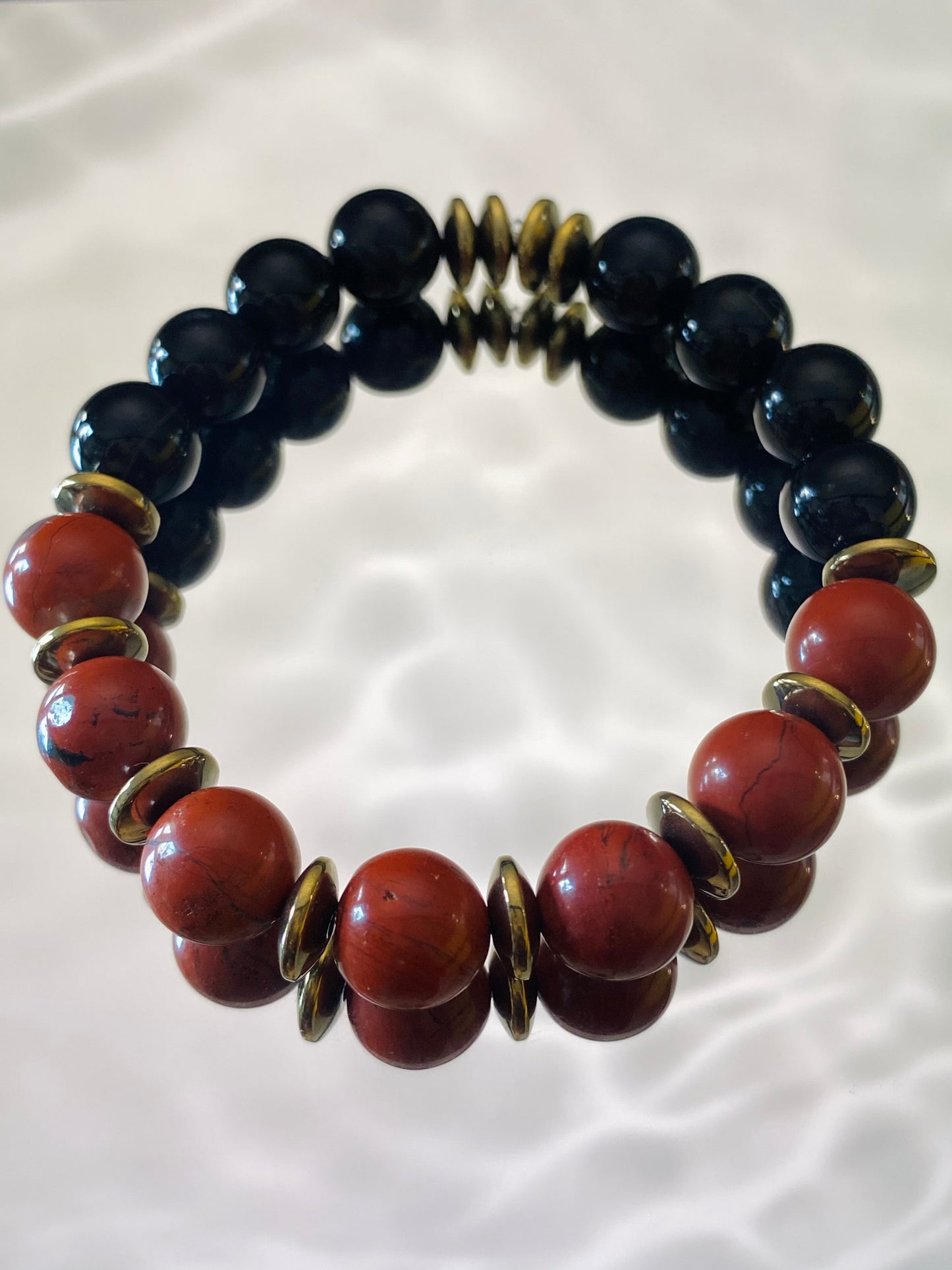Red Jasper Bracelet *Large Beads*