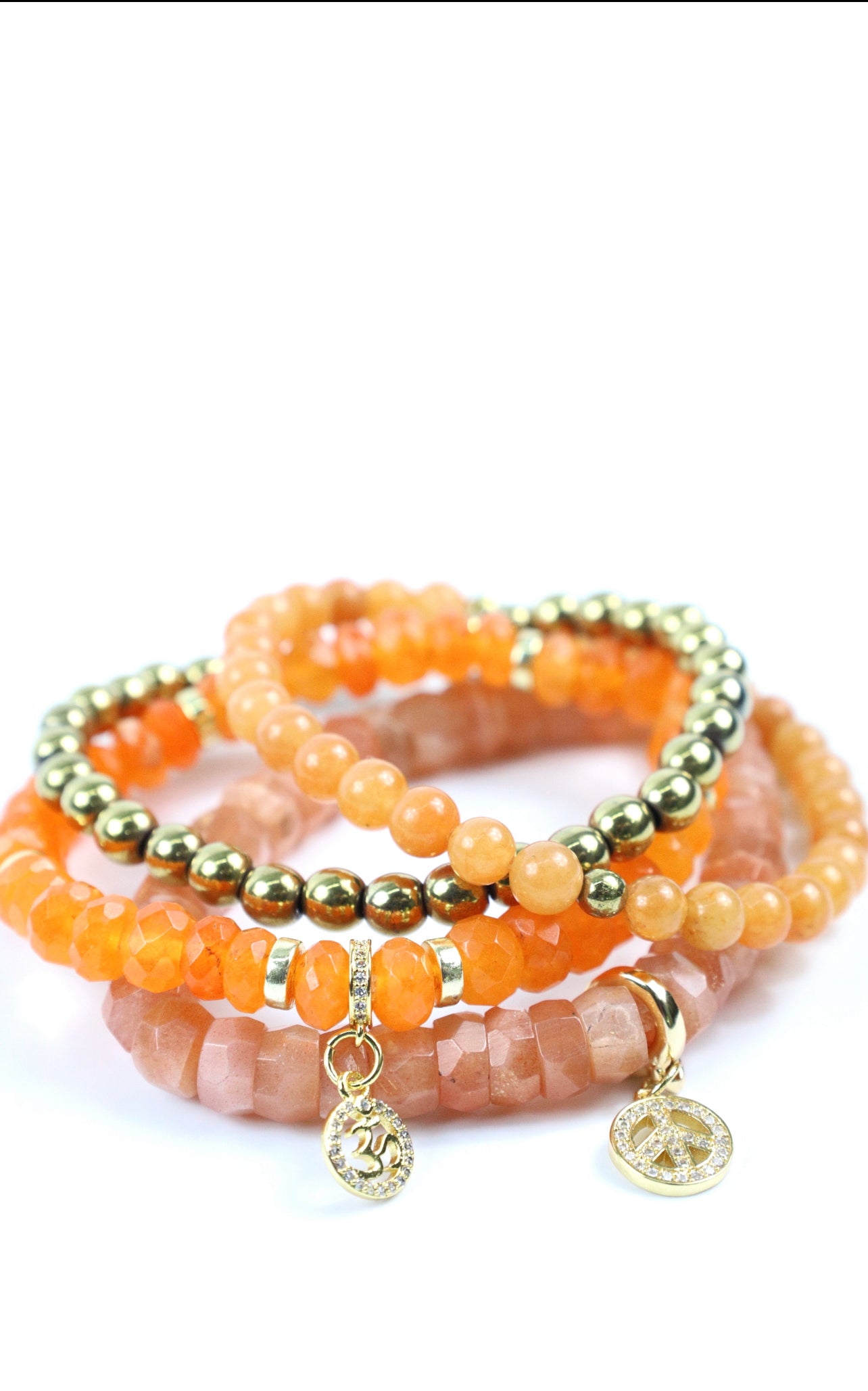 Peace and Blessings Bracelet Set
