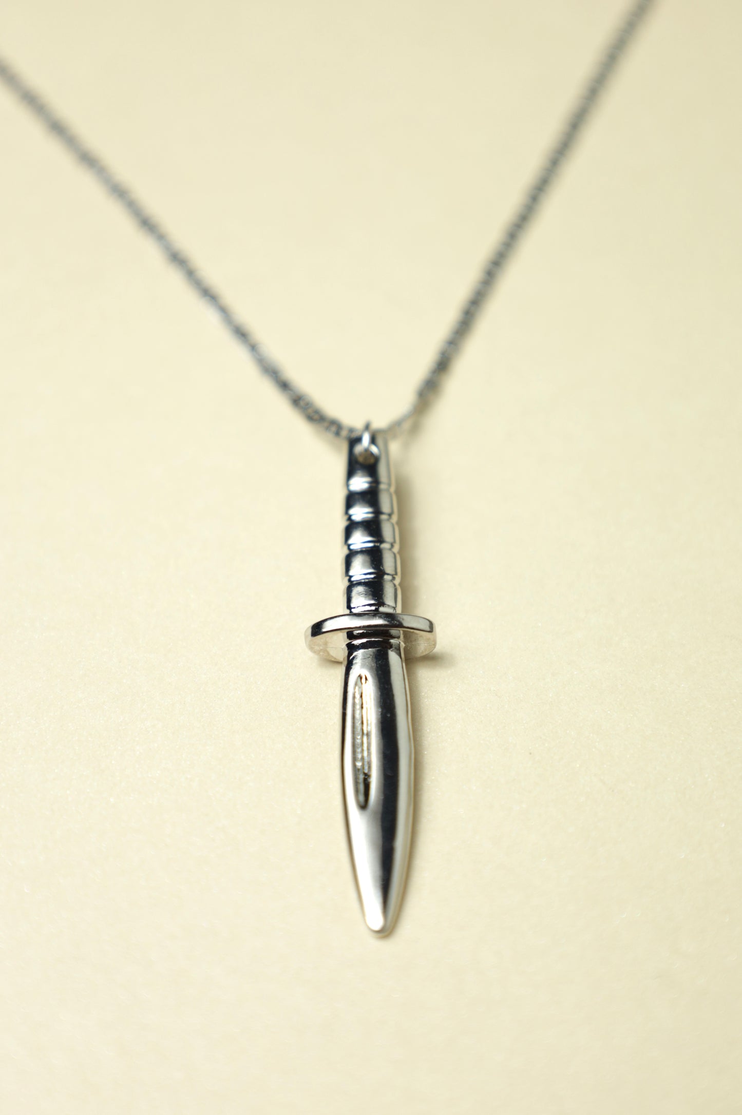 Blade Silver necklace