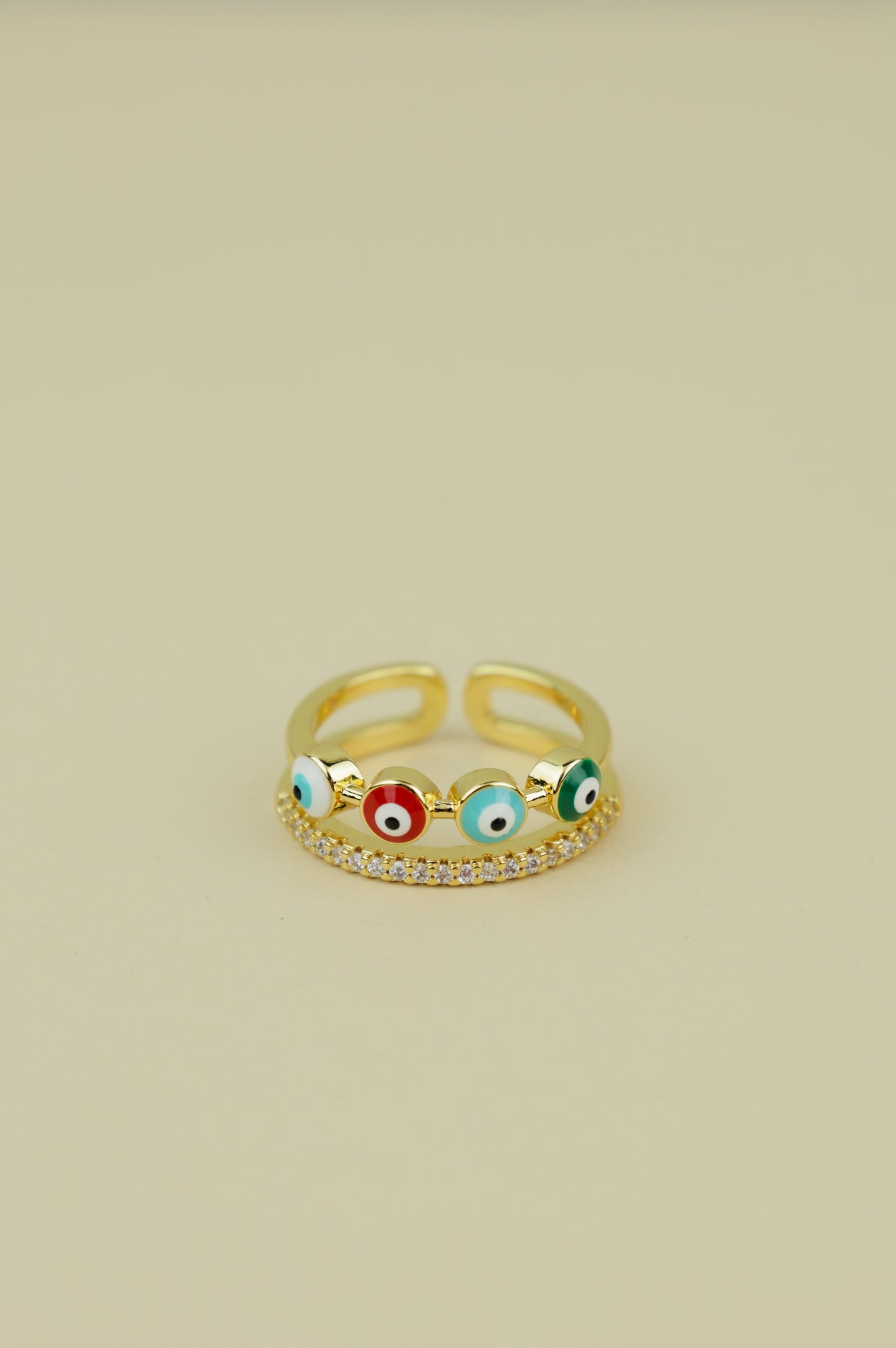 Tierra Evil Eye Ring