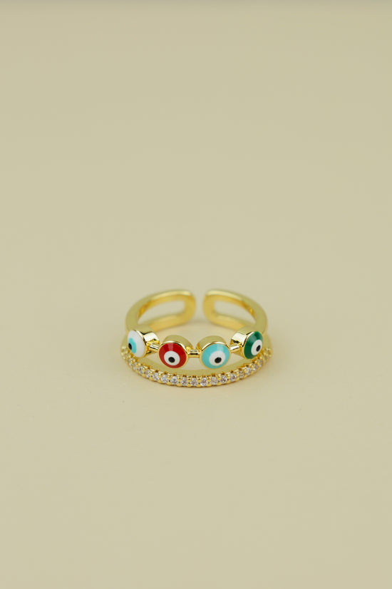 Tierra Evil Eye Ring