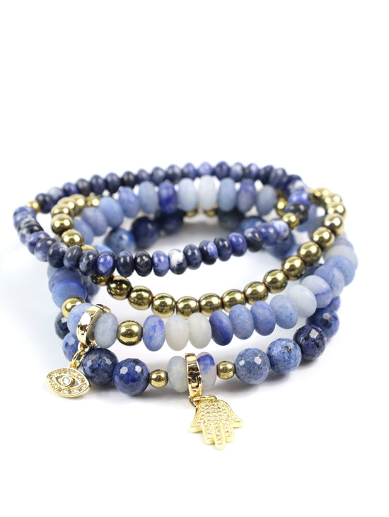 Good fortune and Protection Bracelet Set