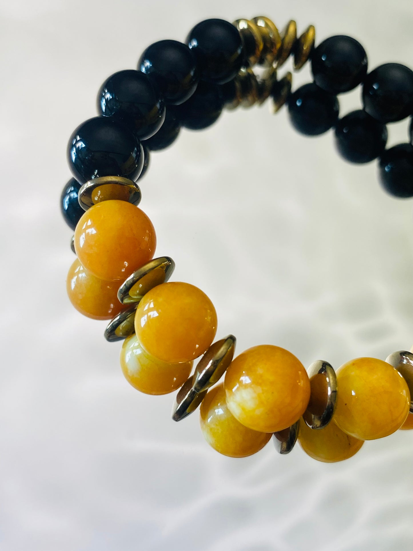 Yellow Aventurine Bracelet *Large Beads*